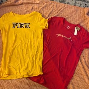 Womens VS PINK t shirts